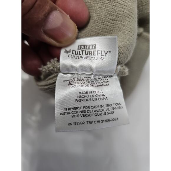 Pusheen Beanie Hat/taboggan Acrylic Beige Cat Design - Picture 8 of 9